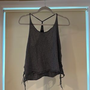 Allsaints striped tank top size small